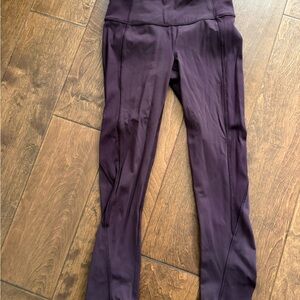 lululemon athletica Dark Purple Leggings